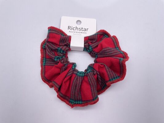 Women Holiday Hair Accessories Scrunchies Elastic For Christmas