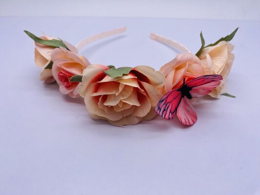 Multiscene Women'S Floral Headband , Reusable Flower Hair Band For Wedding