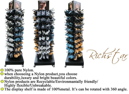 Metal Rack Hook Display Lightweight , Hair Accessory Hanging Hook Display Stand