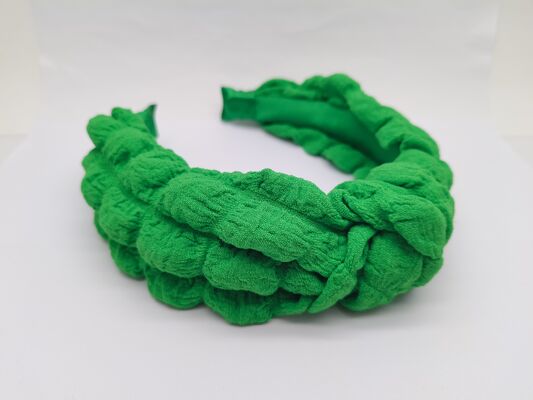 Creative Green Hairband for Daily Wear or Perfomance