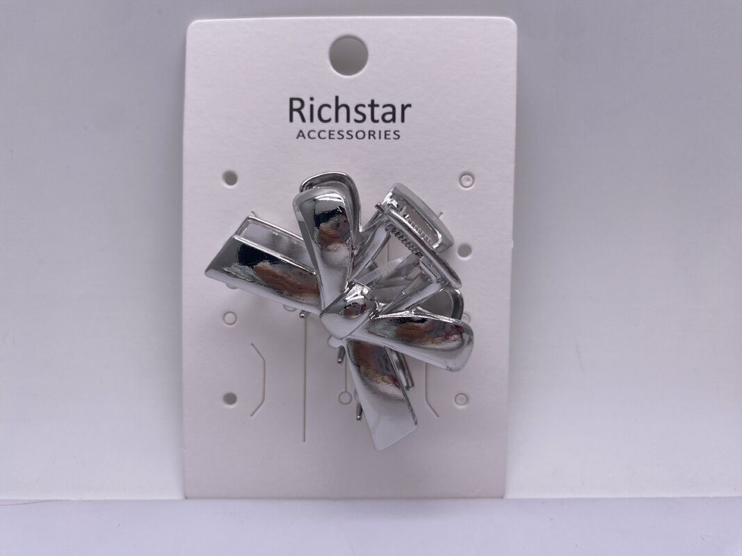 Multiscene Metal Hair Accessories Clip Claw Reusable Polished Finish