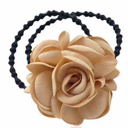Fashionable Flower Hair Ties Customize Colors and Designs